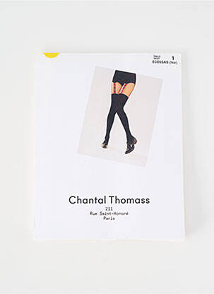 Collants imprimé fantaisie noir CHANTAL THOMASS femme