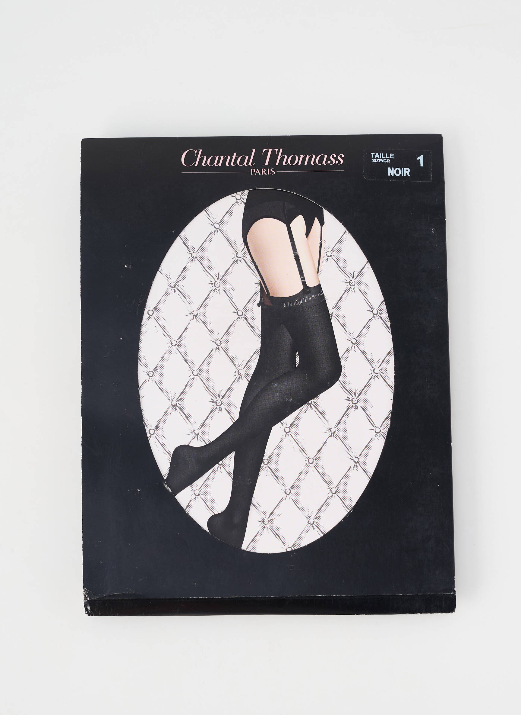 Bas stretch noir CHANTAL THOMASS femme