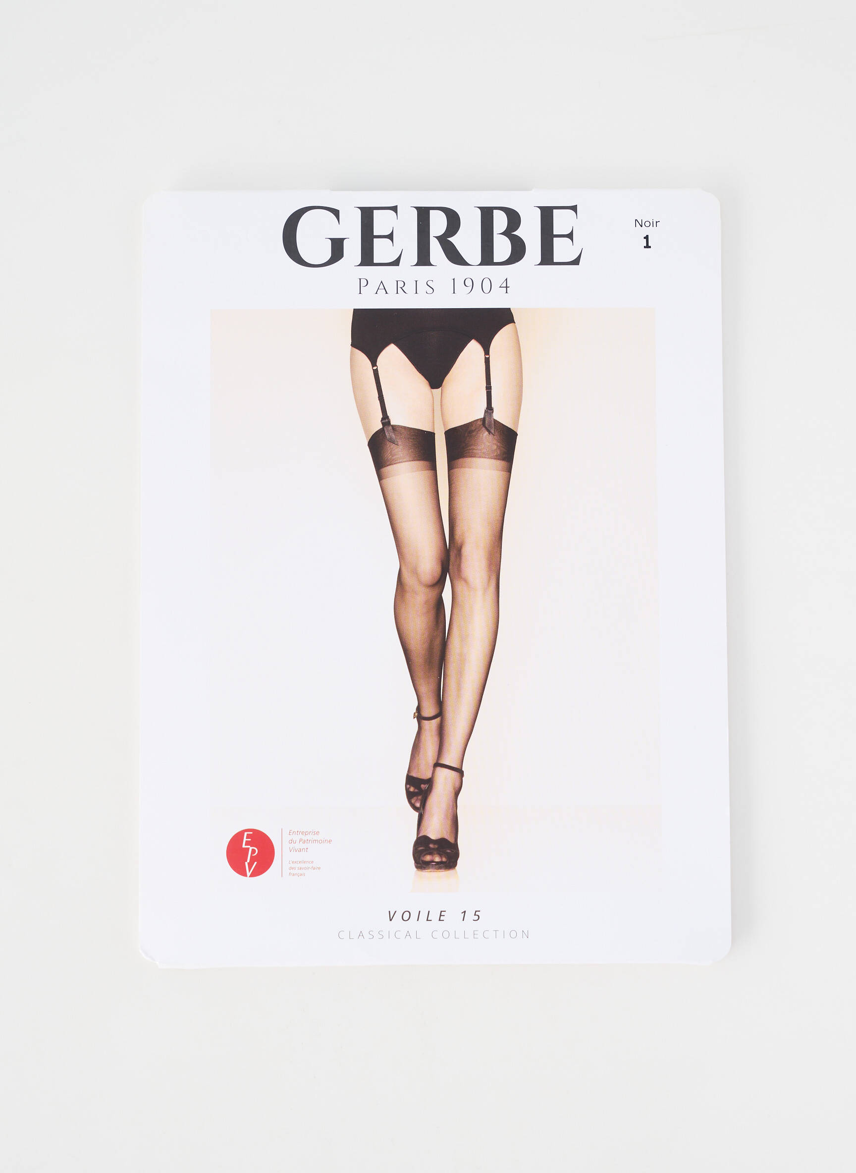 Bas stretch noir HERBELIN femme