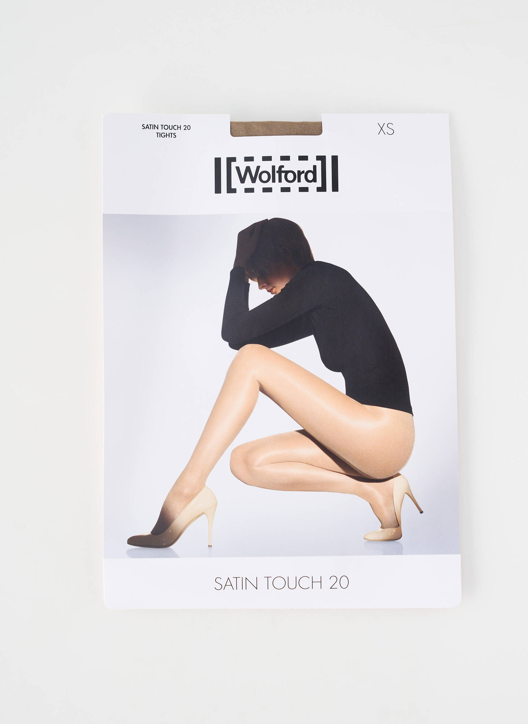Collants stretch marron WOLFORD femme