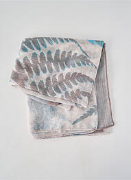 Foulard imprimé fantaisie gris THOMAS RABE femme