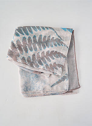 Foulard imprimé fantaisie gris THOMAS RABE femme