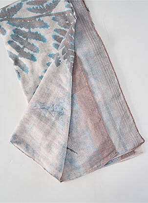 Foulard imprimé fantaisie gris THOMAS RABE femme