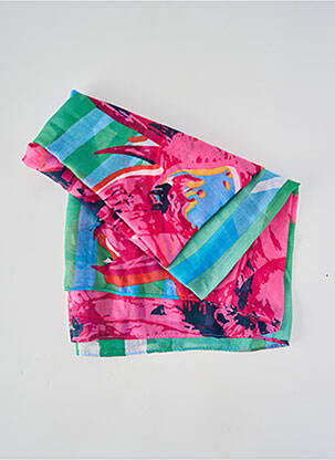 Foulard légère et transparente rose RABE femme
