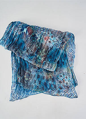 Foulard légère et transparente bleu RABE femme