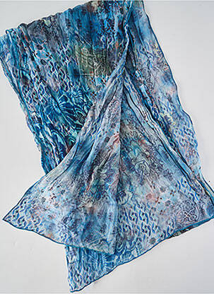 Foulard légère et transparente bleu RABE femme