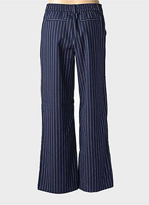 Pantalon large poches taille normale bleu OBJECT femme