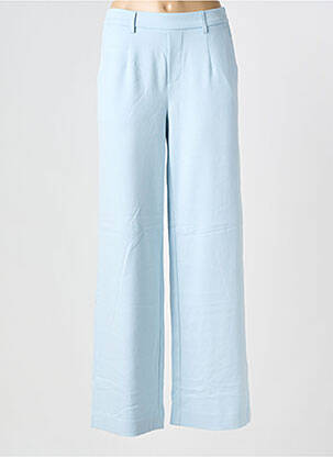 Pantalon large poches taille normale bleu OBJECT femme