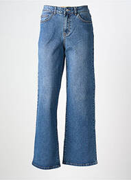 Jeans coupe large stretch taille normale bleu OBJECT femme