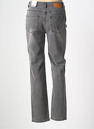 Jeans coupe droite stretch taille normale gris OBJECT femme
