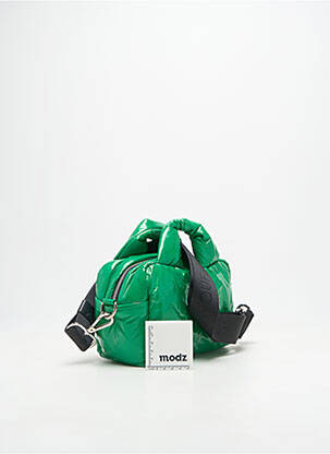 Sac fermeture zippée forme rectangulaire vert WOUF femme