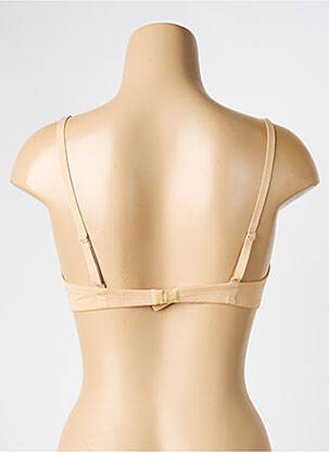 Soutien-gorge effet matière satinée haut soutien-gorge moulé chair RITRATTI femme