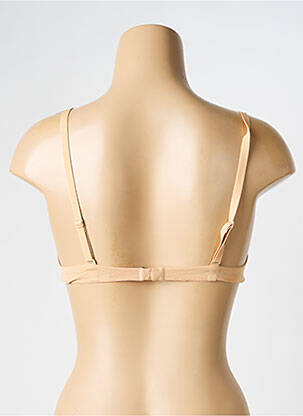 Soutien-gorge effet matière satinée haut soutien-gorge moulé chair RITRATTI femme