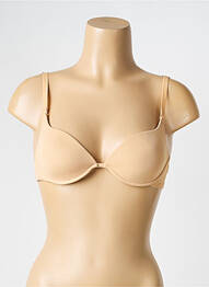 Soutien-gorge effet matière satinée haut soutien-gorge moulé chair RITRATTI femme