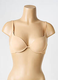 Soutien-gorge effet matière satinée haut soutien-gorge moulé chair RITRATTI femme