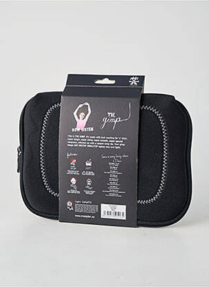 Pochette doublure textile noir CRUMPLER femme