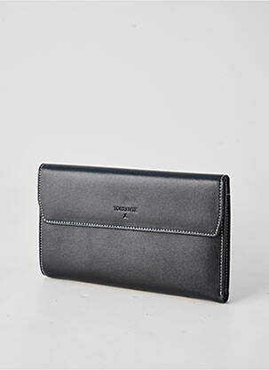 Portefeuille doublure textile noir TORRENTE femme