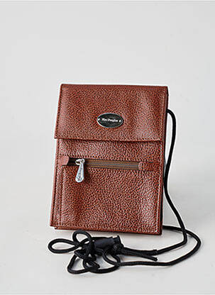 Portefeuille doublure textile marron MAC DOUGLAS femme