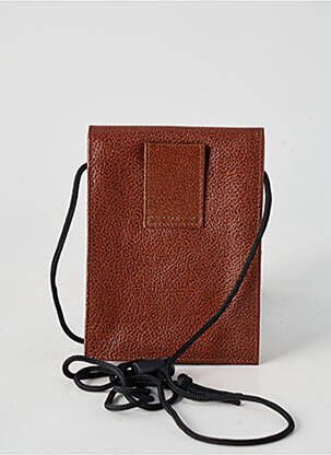 Portefeuille doublure textile marron MAC DOUGLAS femme