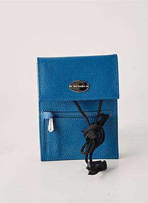 Portefeuille doublure textile bleu MAC DOUGLAS femme