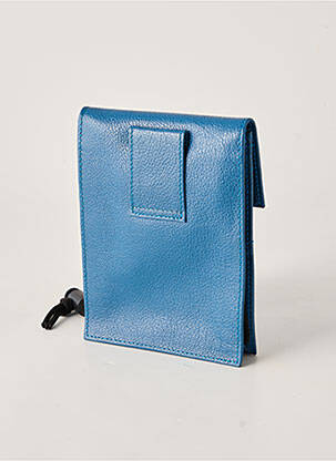 Portefeuille doublure textile bleu MAC DOUGLAS femme