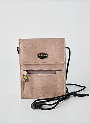 Portefeuille doublure textile beige MAC DOUGLAS femme