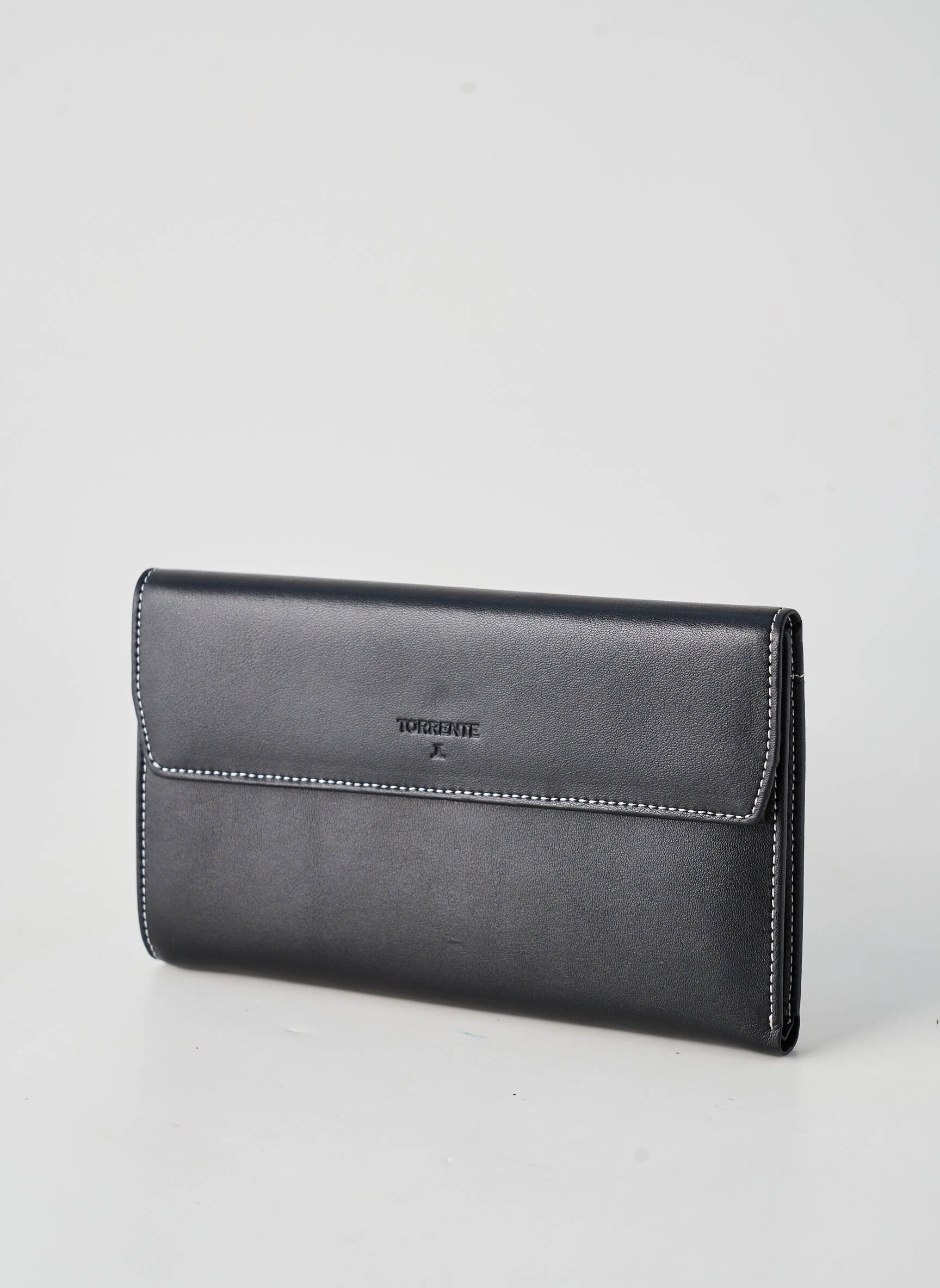 Portefeuille doublure textile noir TORRENTE femme