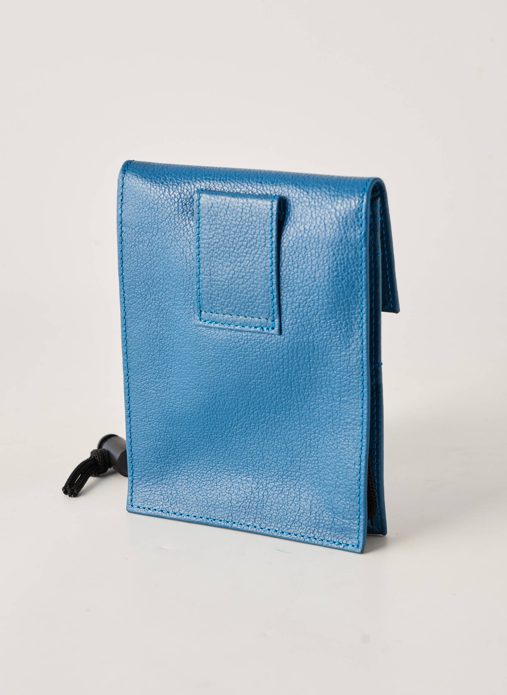 Portefeuille doublure textile bleu MAC DOUGLAS femme