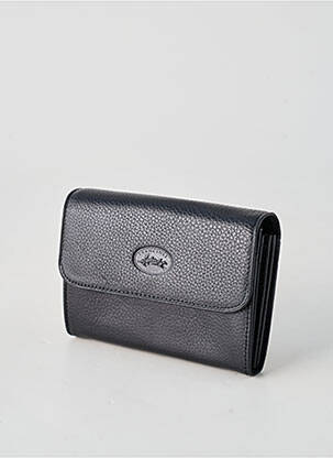 Porte-carte coutures renforcées noir FRANCINEL homme