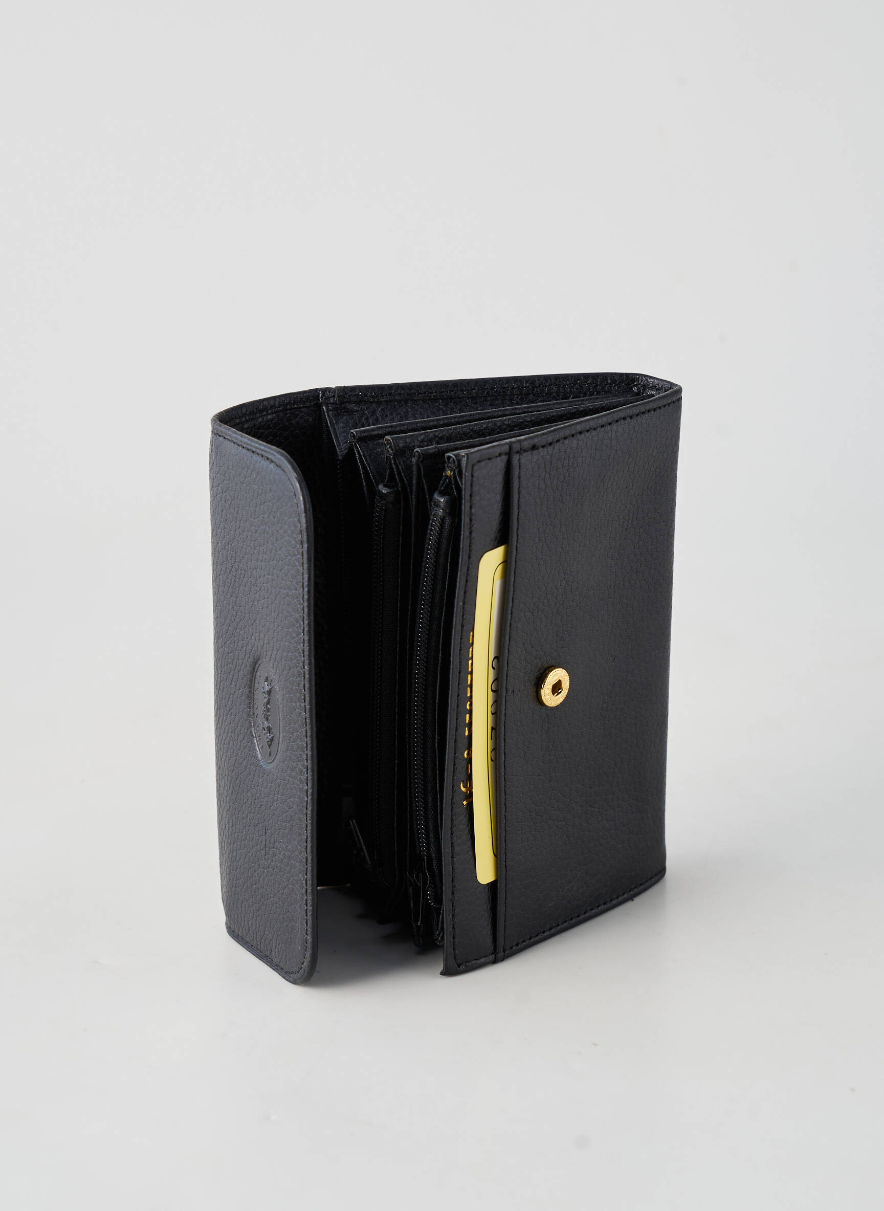 Porte-carte coutures renforcées noir FRANCINEL homme
