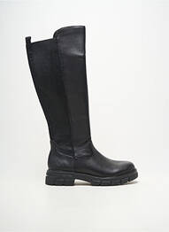 Bottes matière lisse talon plat jusqu'à 3cm noir RIEKER femme