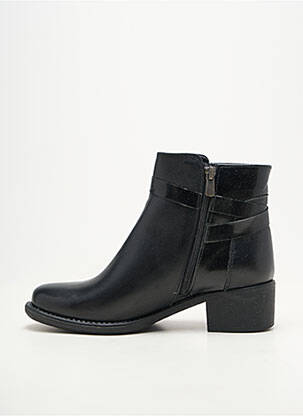 Bottines/boots matière lisse talon de 4 à 6cm noir PEDRO TORRES femme