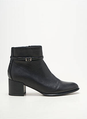 Bottines/boots matière lisse talon de 4 à 6cm noir FUGITIVE BY FRANCESCO ROSSI femme