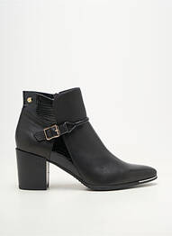 Bottines/boots bout pointu talon de 7 à 9cm noir FUGITIVE BY FRANCESCO ROSSI femme