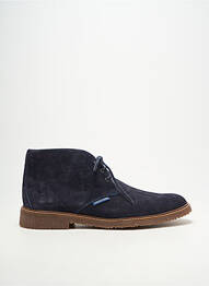 Bottines/boots fermeture lacets bout rond bleu MEPHISTO homme