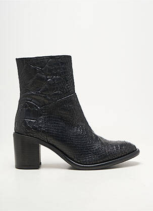 Bottines/boots bout rond talon de 4 à 6cm noir ADIGE femme