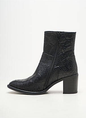 Bottines/boots bout rond talon de 4 à 6cm noir ADIGE femme
