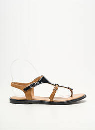Sandales/nu pieds fermeture boucle(s) talon plat jusqu'à 3cm noir ADIGE femme