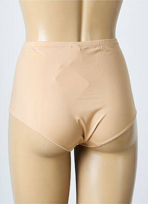 Culotte haute effet matière satinée chair RITRATTI femme