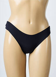 Tanga micro fibres noir RITRATTI femme
