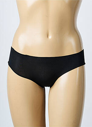 Culotte effet matière satinée noir RITRATTI femme