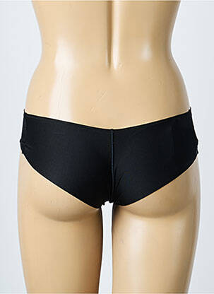 Culotte effet matière satinée noir RITRATTI femme