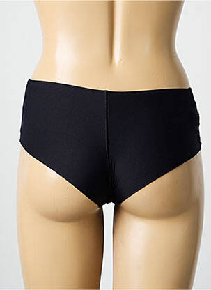 Shorty tissage satiné noir RITRATTI femme