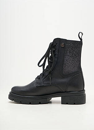 Bottines/boots matière lisse talon de 4 à 6cm noir PAULA URBAN femme