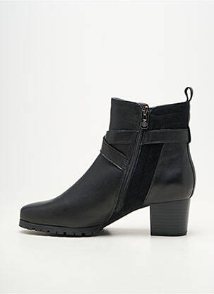Bottines/boots matière lisse talon de 4 à 6cm noir EMILIE KARSTON femme