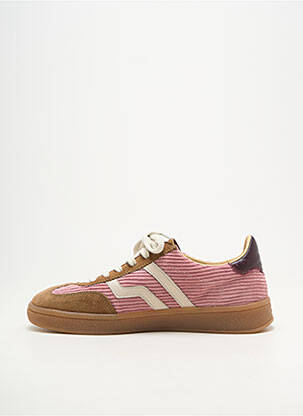 Baskets bout rond talon plat jusqu'à 3cm rose GANT femme