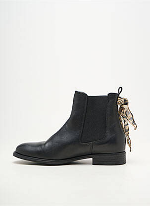 Bottines/boots matière lisse talon plat jusqu'à 3cm noir GOOD STEP femme