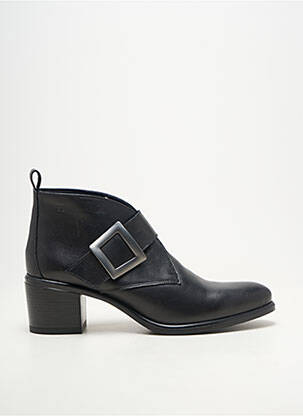 Bottines/boots matière lisse talon de 4 à 6cm noir DORKING femme