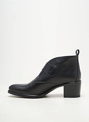 Bottines/boots matière lisse talon de 4 à 6cm noir DORKING femme