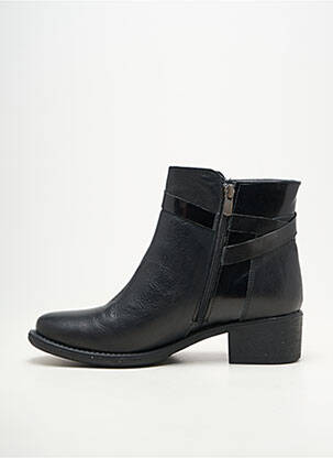 Bottines/boots matière lisse talon de 4 à 6cm noir PEDRO TORRES femme